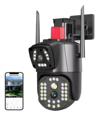 [COMPRE 1 LEVE 2] Câmera Externa PTZ WIFI Lente Dupla 2MP+2MP Rastreamento Automático [COMPRE 1 LEVE 2]