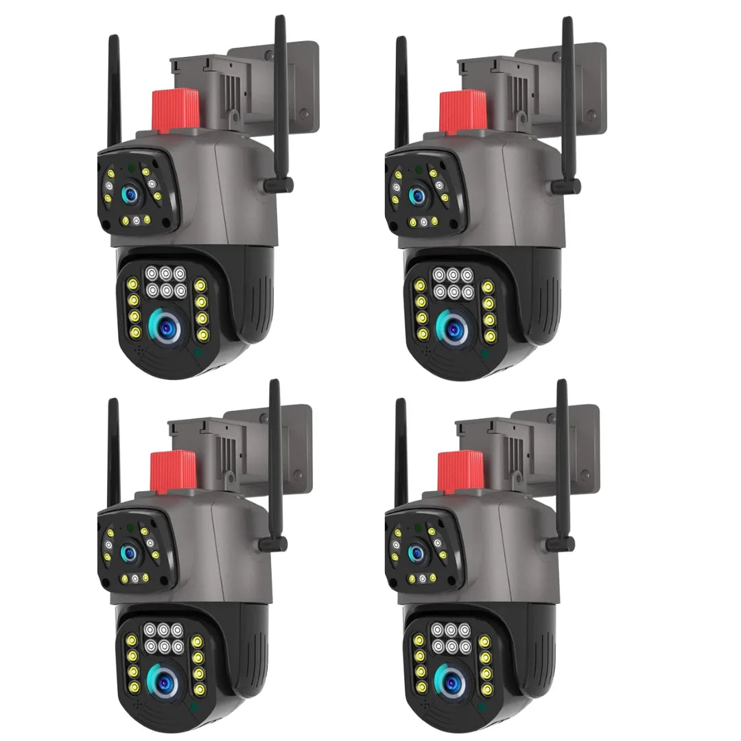 [COMPRE 1 LEVE 2] Câmera Externa PTZ WIFI Lente Dupla 2MP+2MP Rastreamento Automático [COMPRE 1 LEVE 2]