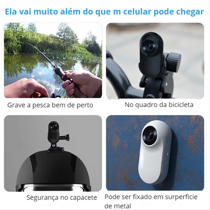 Mini Câmera Portátil 1080P Full HD