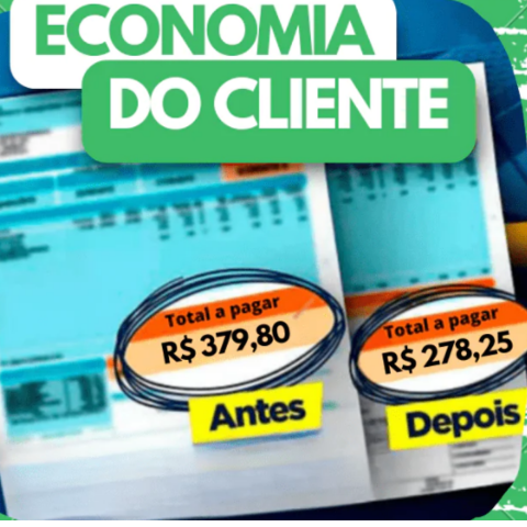 Refletor Led Solar Com 3 Cabeças 800W - EcoLight