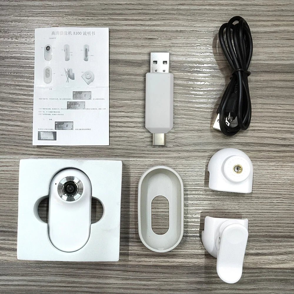 Mini Câmera Portátil 1080P Full HD