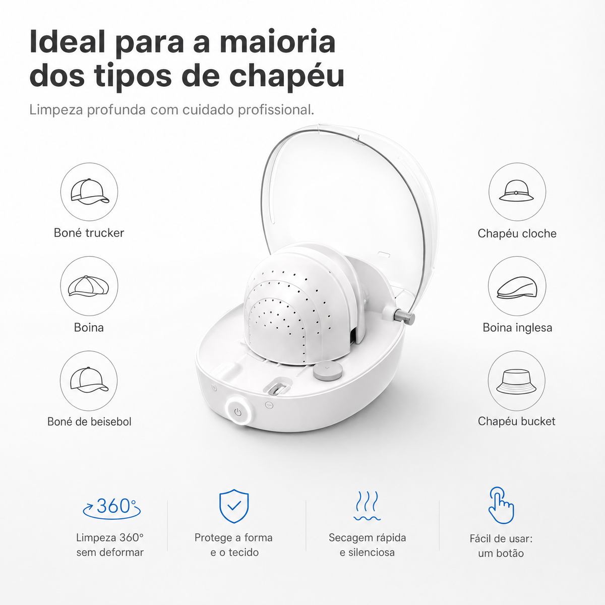 Maquina de Limpeza e Engomadoria a Vapor