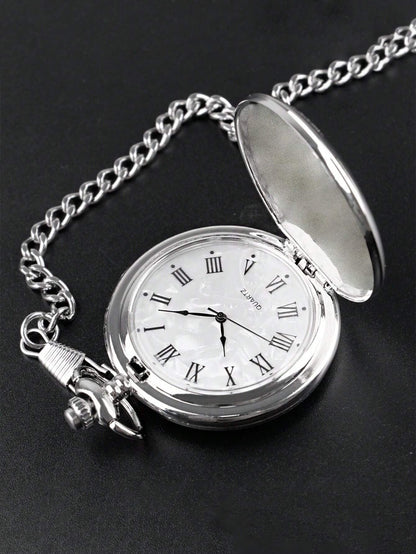 Relógio de Bolso Masculino Romano