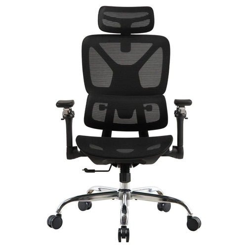 Cadeira Escritório Ergonômica, Suporte Lombar, Mesh, 6D, Até 150kg